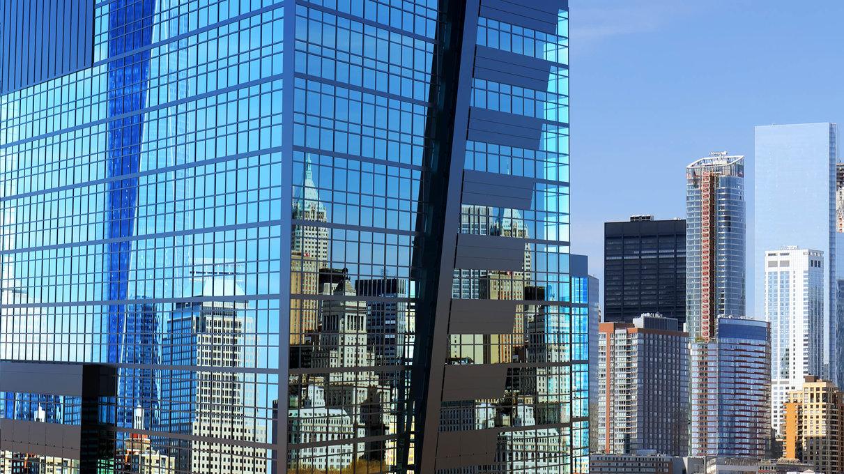 Okna z  aluminium w architekturze